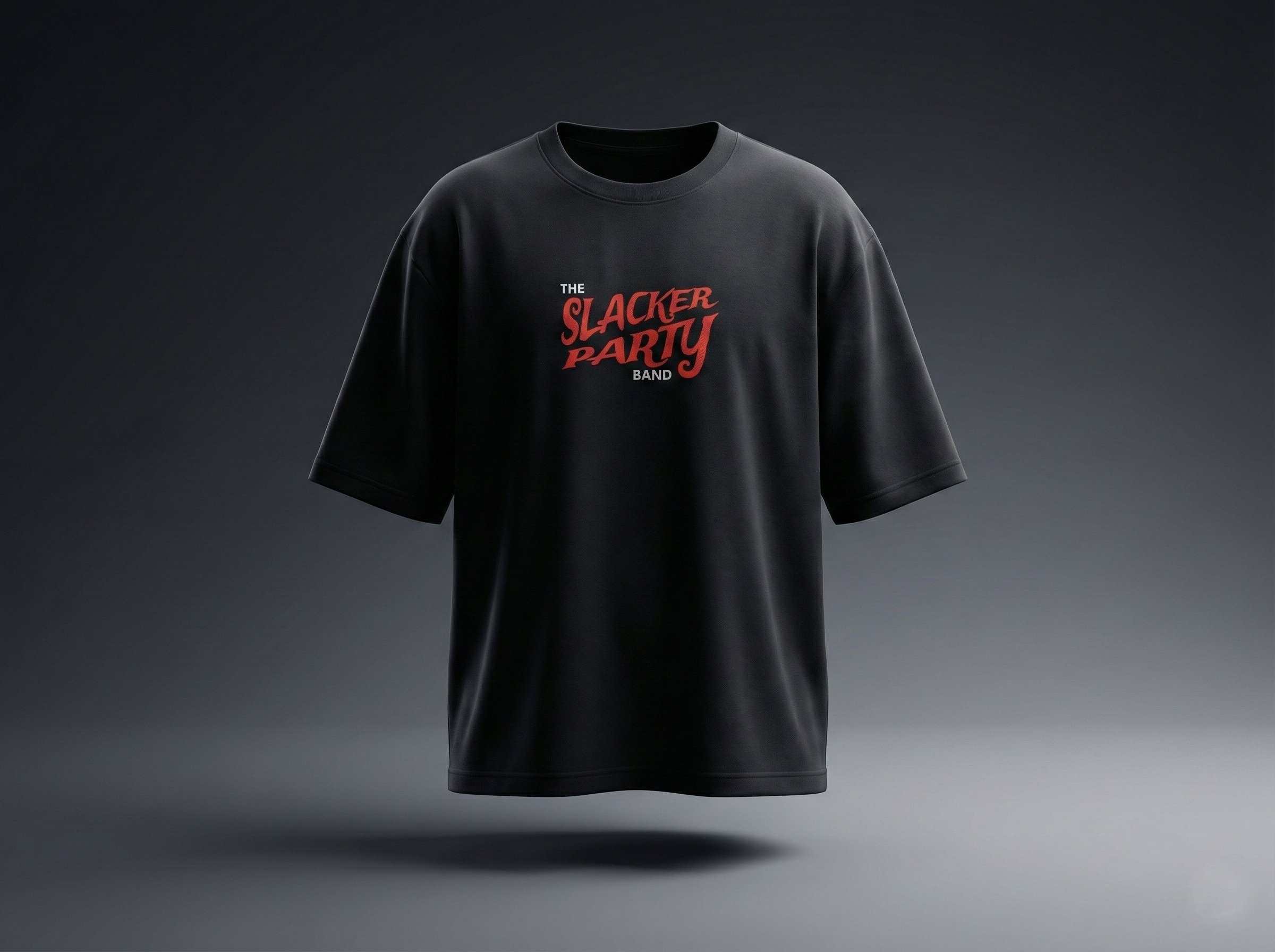 "Maximallon" Blue Flame Graphic Oversized T-Shirt