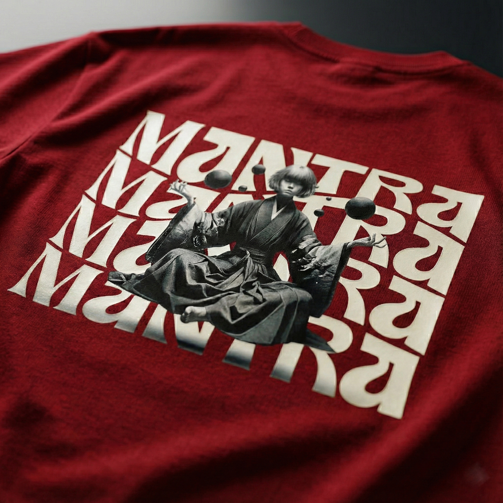 "Mantra" Zen Master Oversized Tee