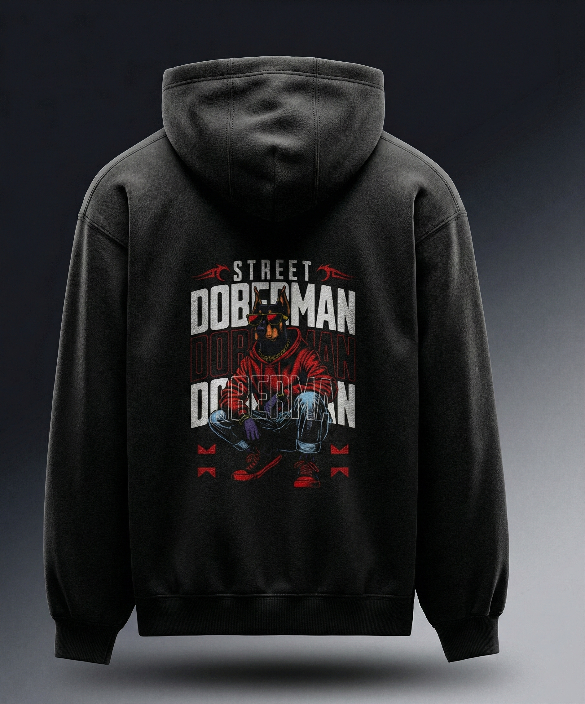 "Street Doberman" Heavyweight Hoodie