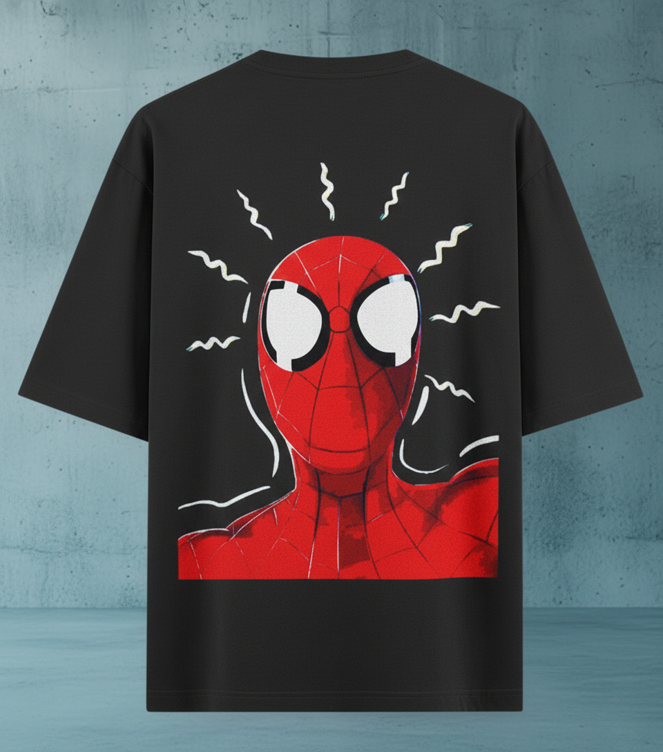 Spiderman Unisex Oversized Standard T-Shirt