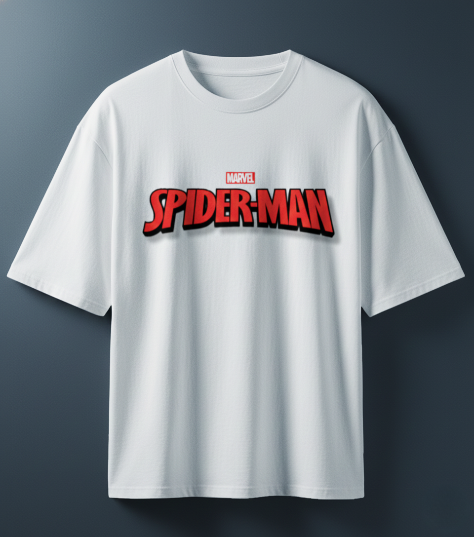 Spiderman Unisex Oversized Standard T-Shirt