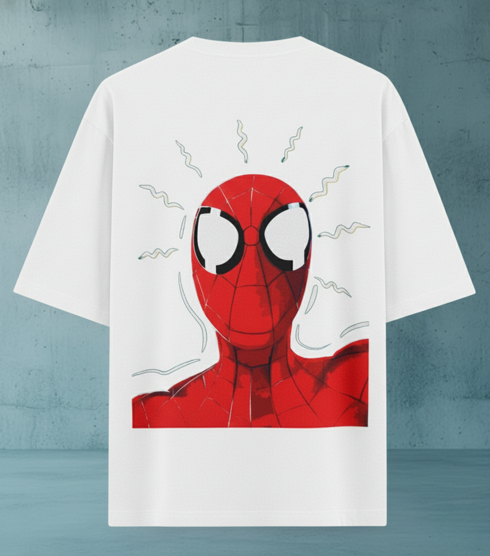 Spiderman Unisex Oversized Standard T-Shirt